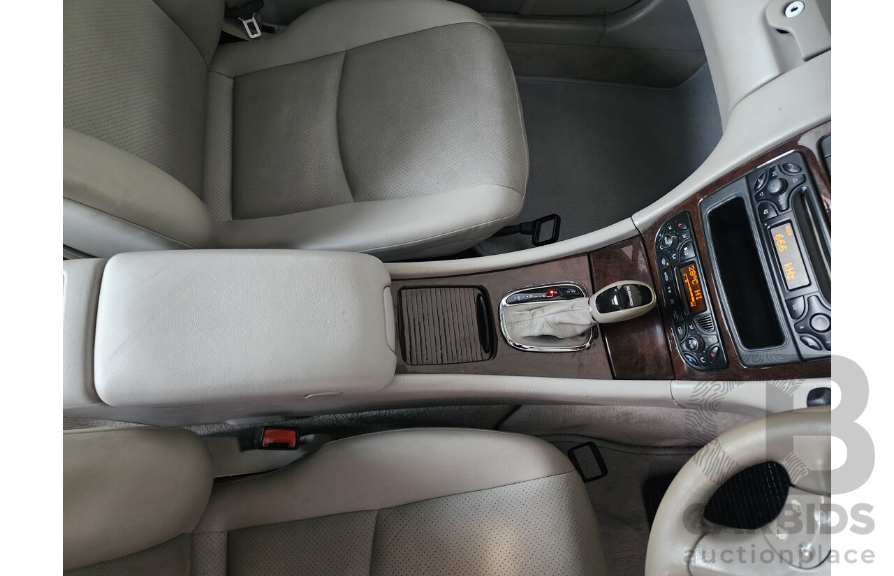 09/2003 Mercedes-Benz C180 KOMPRESSOR ELEGANCE RWD W203 4D Sedan Silver 1.8L