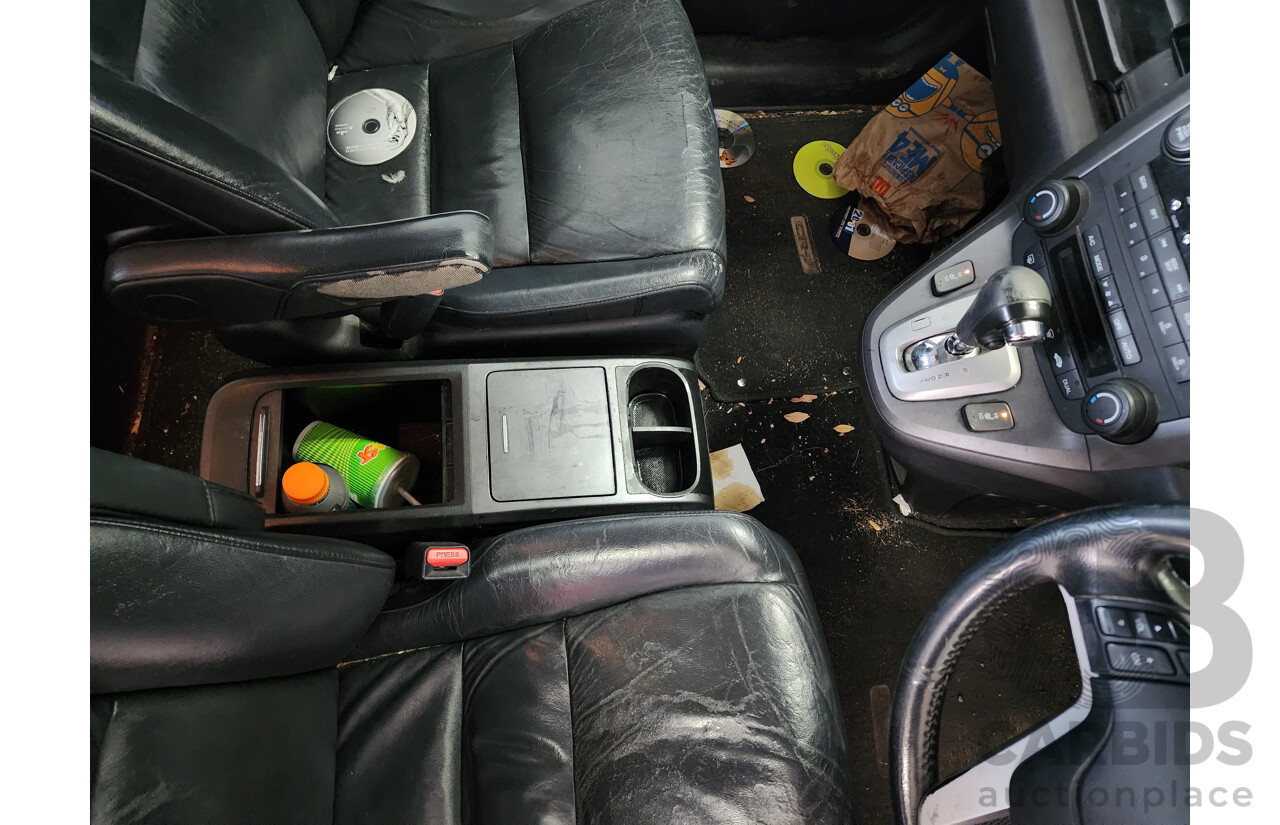 08/2008 Honda Cr-V (4x4) LUXURY 4x4 MY07 4D Wagon Black 2.4L