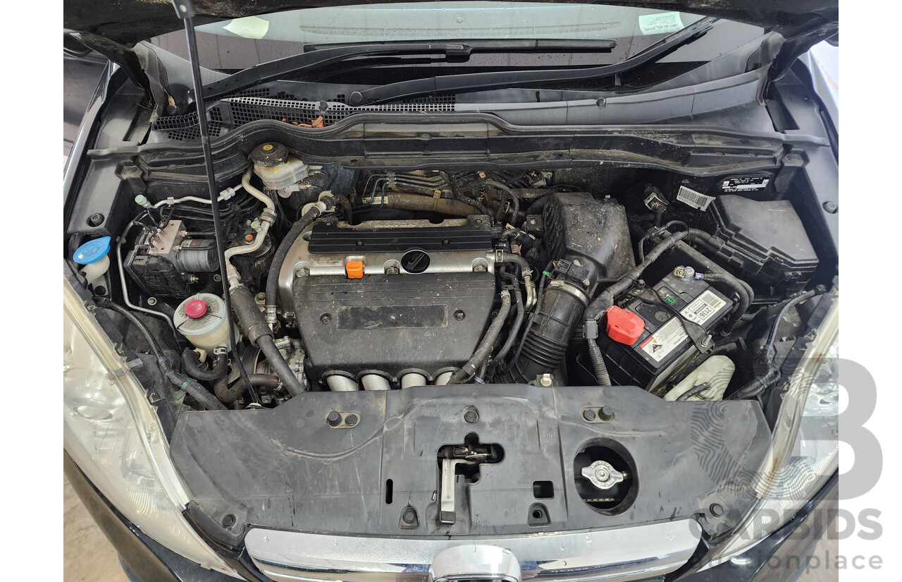 08/2008 Honda Cr-V (4x4) LUXURY 4x4 MY07 4D Wagon Black 2.4L