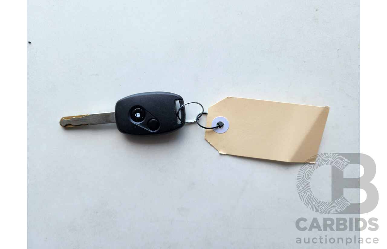 08/2008 Honda Cr-V (4x4) LUXURY 4x4 MY07 4D Wagon Black 2.4L