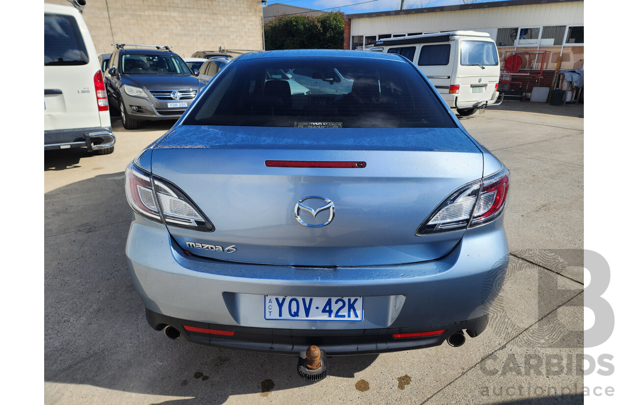 05/2010 Mazda Mazda6 CLASSIC FWD GH MY09 4D Sedan Blue 2.5L