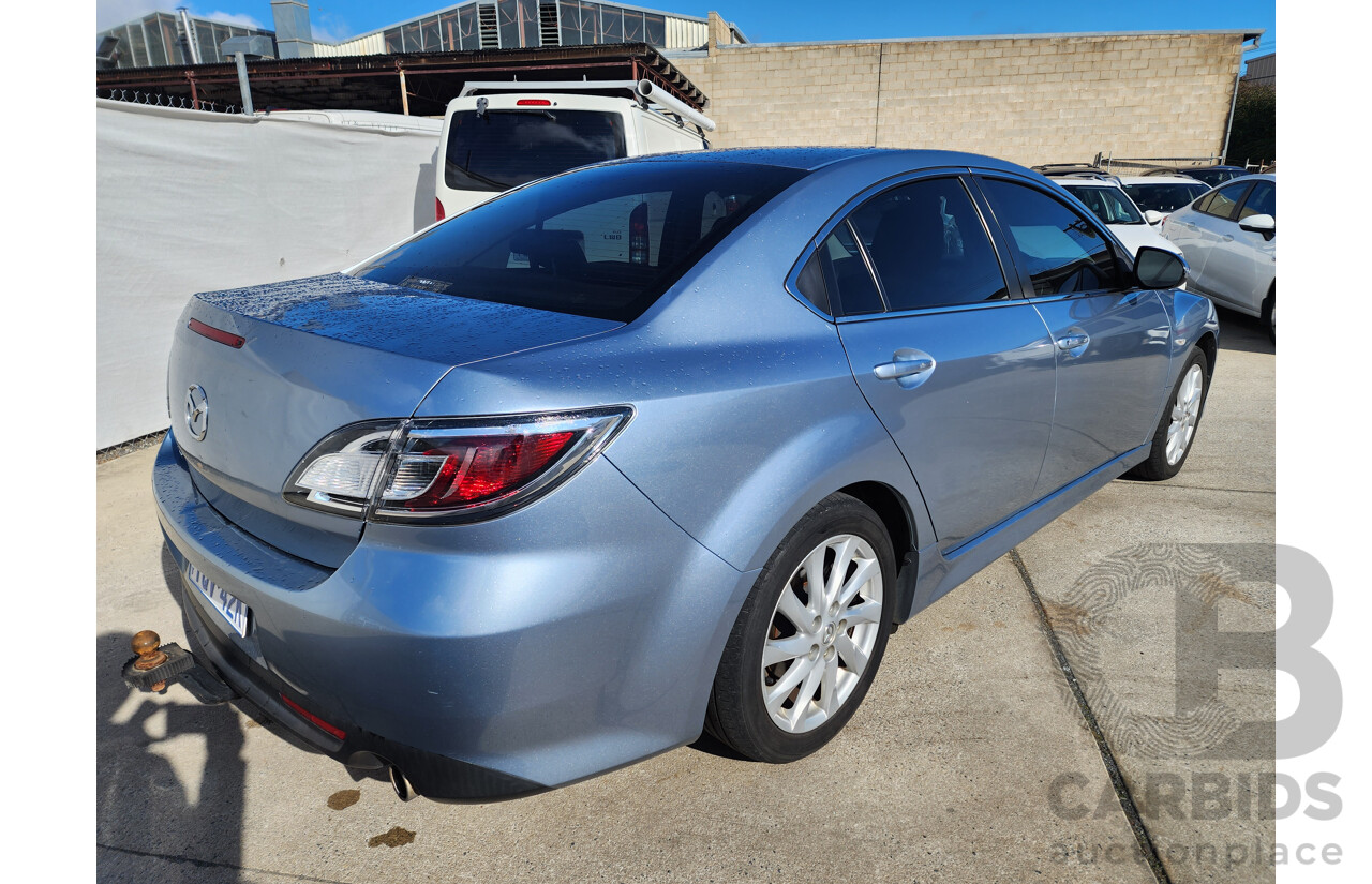 05/2010 Mazda Mazda6 CLASSIC FWD GH MY09 4D Sedan Blue 2.5L