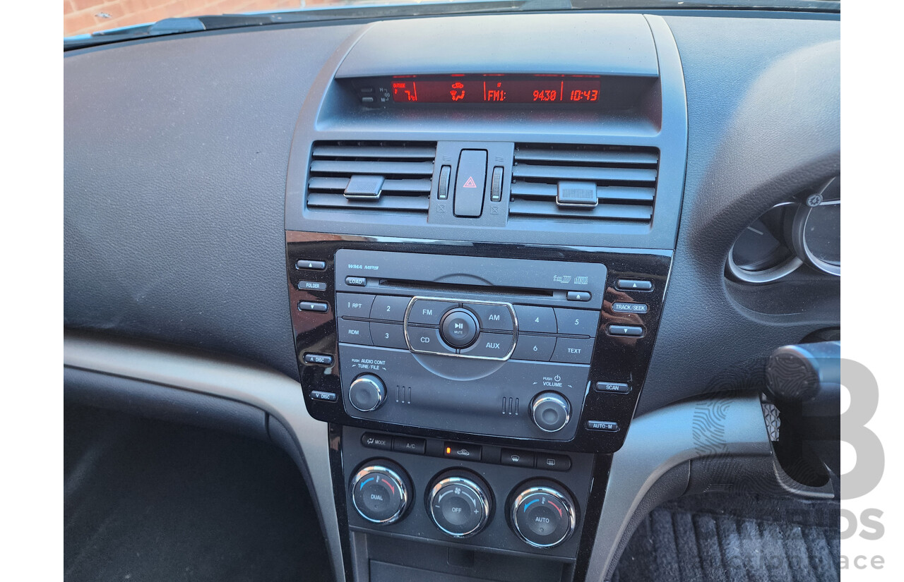 05/2010 Mazda Mazda6 CLASSIC FWD GH MY09 4D Sedan Blue 2.5L