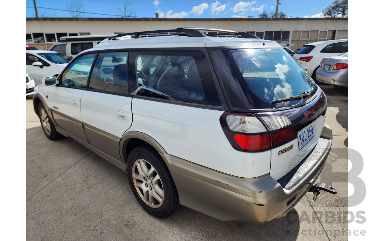 09/1999 Subaru Outback  AWD MY99 4D Wagon White 2.5L