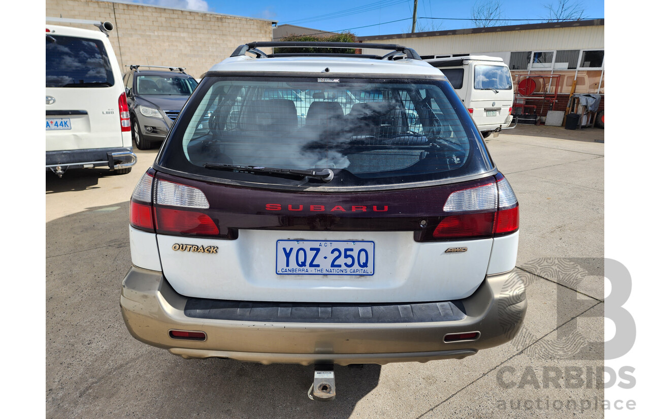 09/1999 Subaru Outback  AWD MY99 4D Wagon White 2.5L