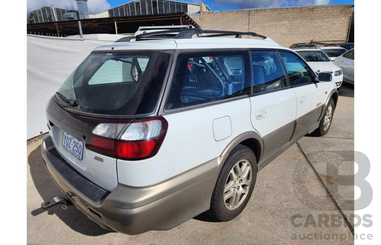 09/1999 Subaru Outback  AWD MY99 4D Wagon White 2.5L