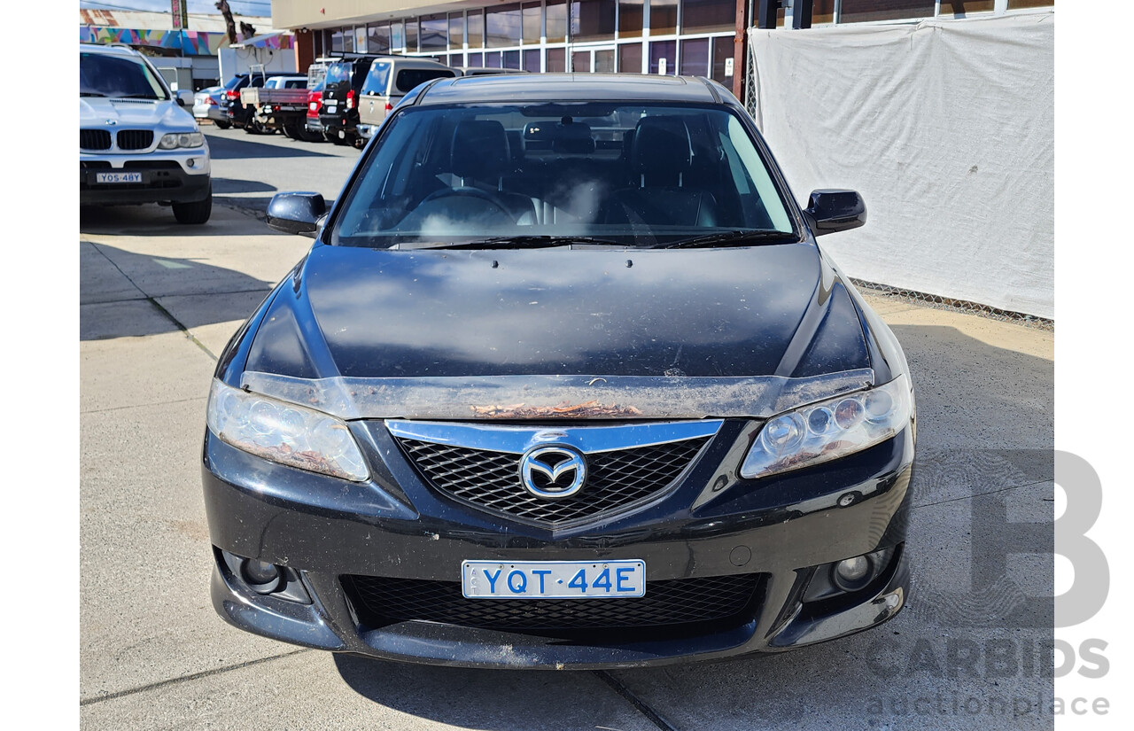 11/2003 Mazda Mazda6 LUXURY SPORTS FWD GG 5D Hatchback Black 2.3L