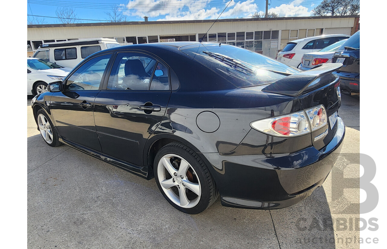 11/2003 Mazda Mazda6 LUXURY SPORTS FWD GG 5D Hatchback Black 2.3L