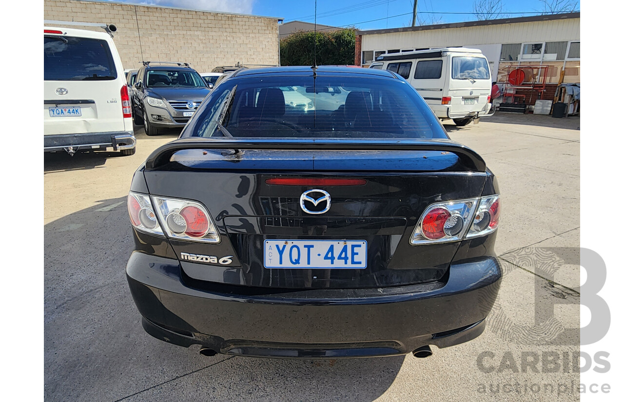 11/2003 Mazda Mazda6 LUXURY SPORTS FWD GG 5D Hatchback Black 2.3L
