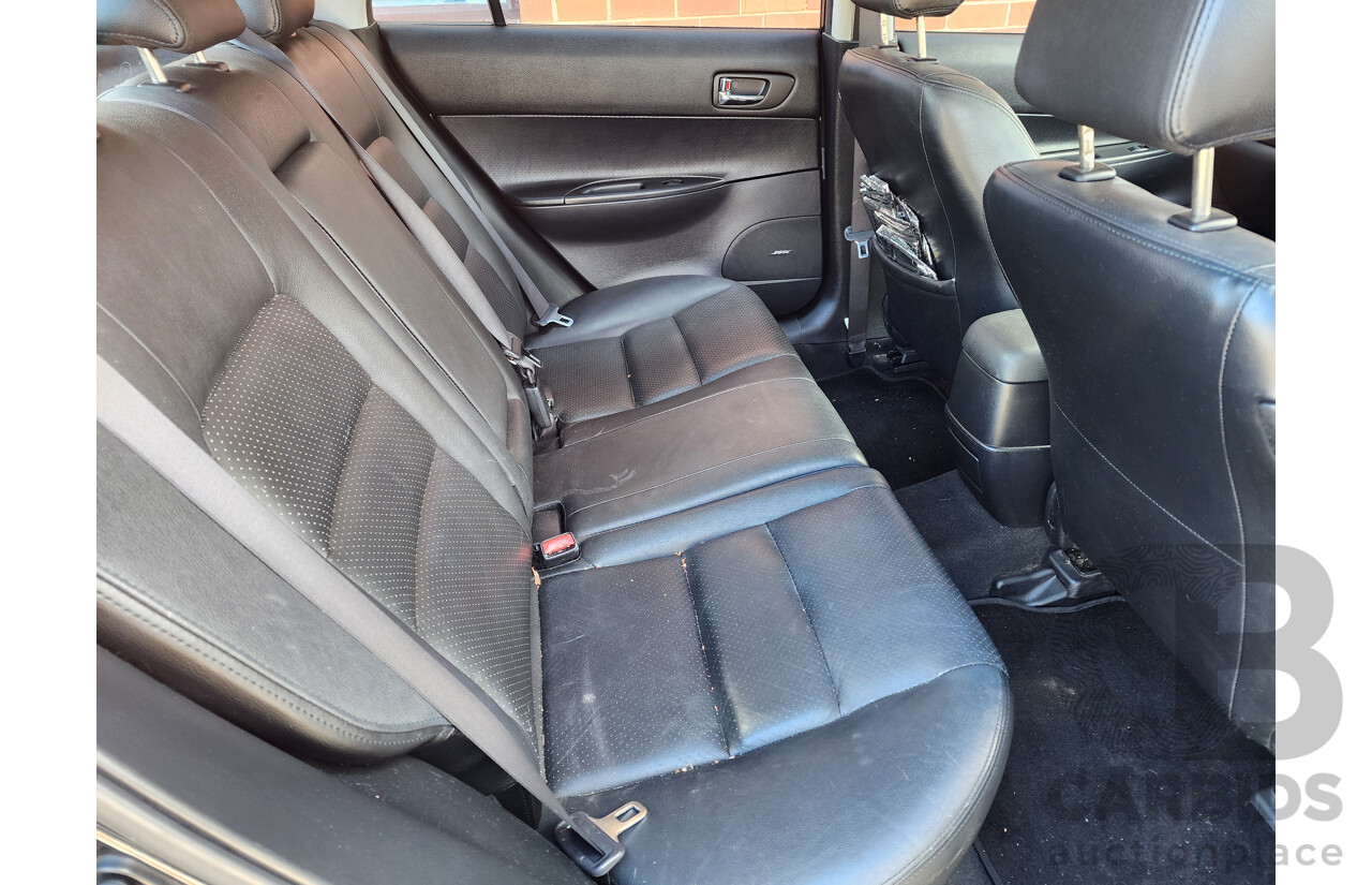 11/2003 Mazda Mazda6 LUXURY SPORTS FWD GG 5D Hatchback Black 2.3L