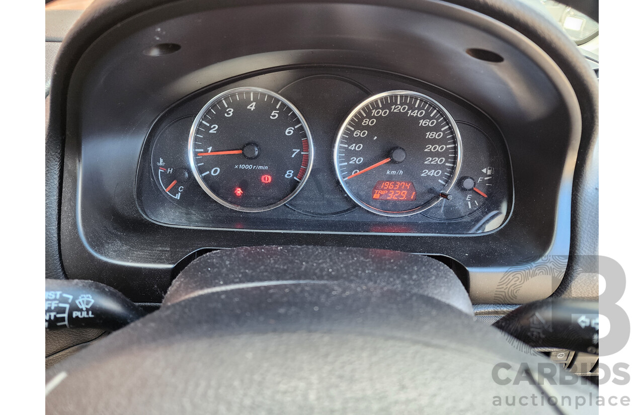 11/2003 Mazda Mazda6 LUXURY SPORTS FWD GG 5D Hatchback Black 2.3L