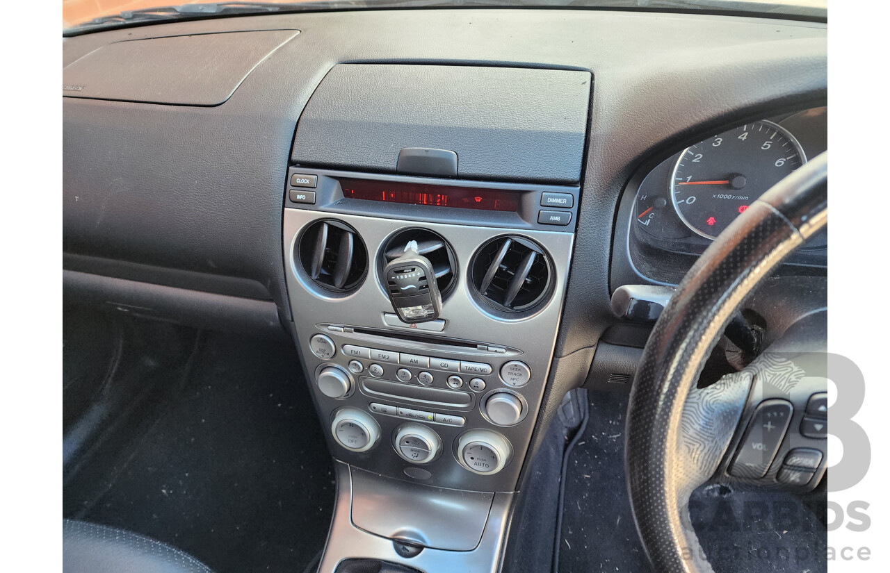 11/2003 Mazda Mazda6 LUXURY SPORTS FWD GG 5D Hatchback Black 2.3L