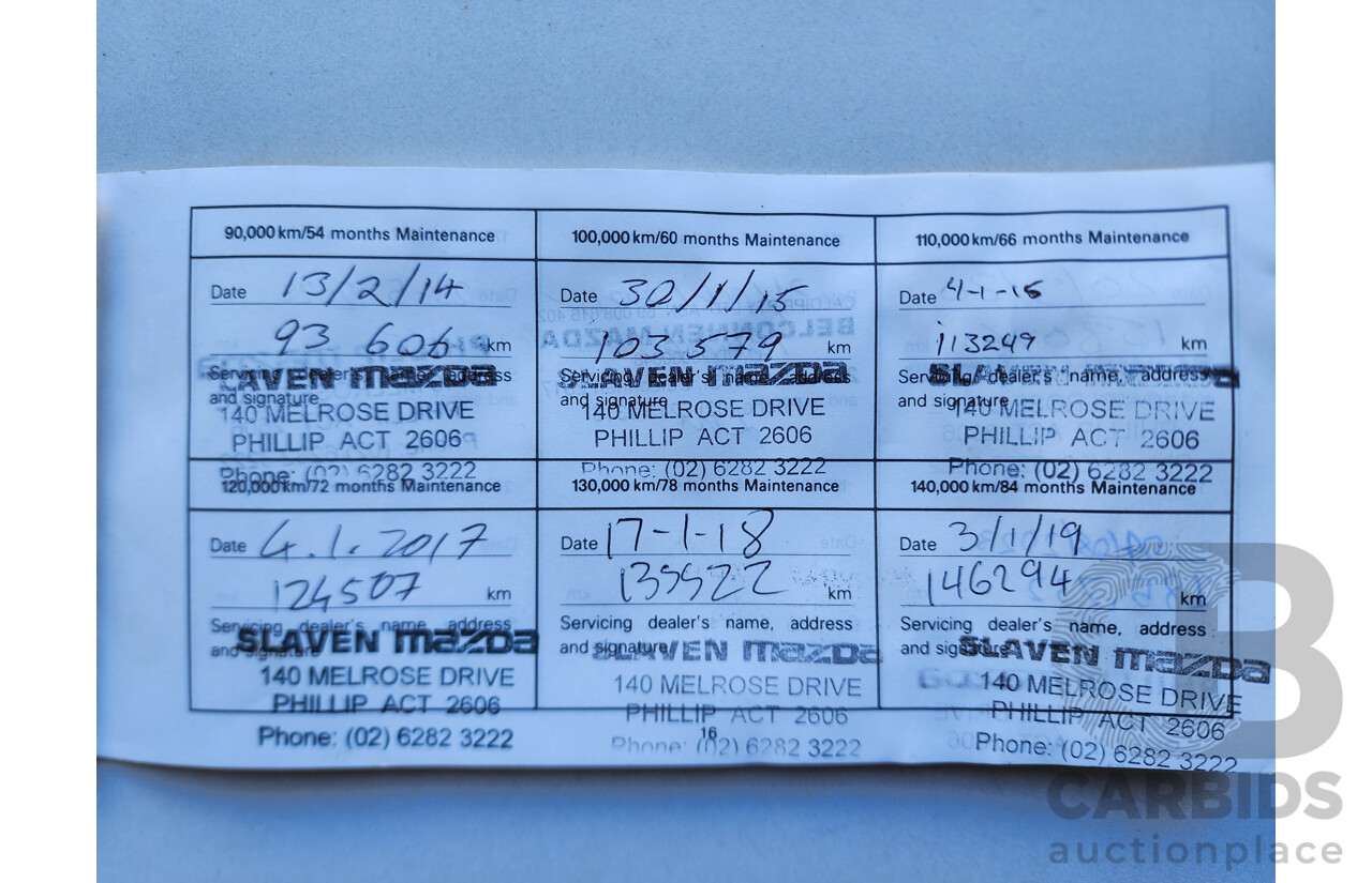 11/2003 Mazda Mazda6 LUXURY SPORTS FWD GG 5D Hatchback Black 2.3L