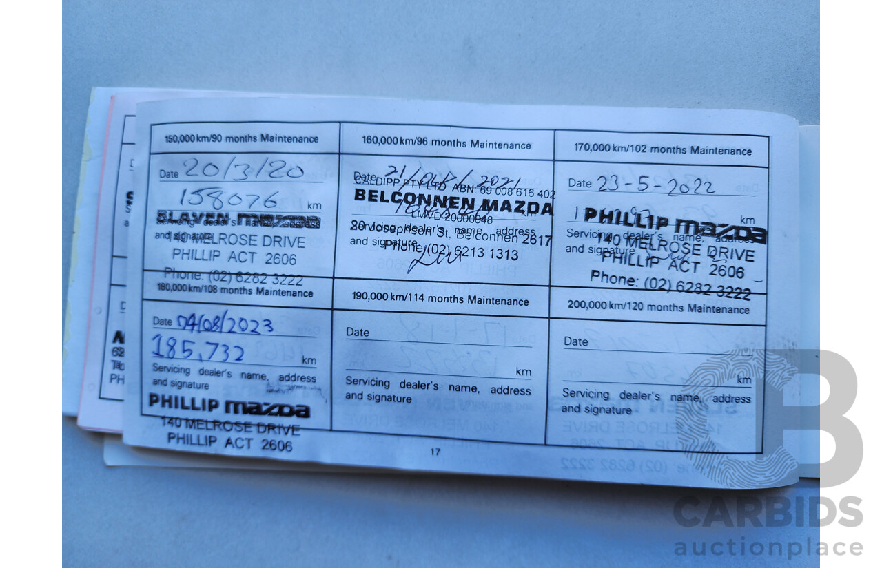 11/2003 Mazda Mazda6 LUXURY SPORTS FWD GG 5D Hatchback Black 2.3L