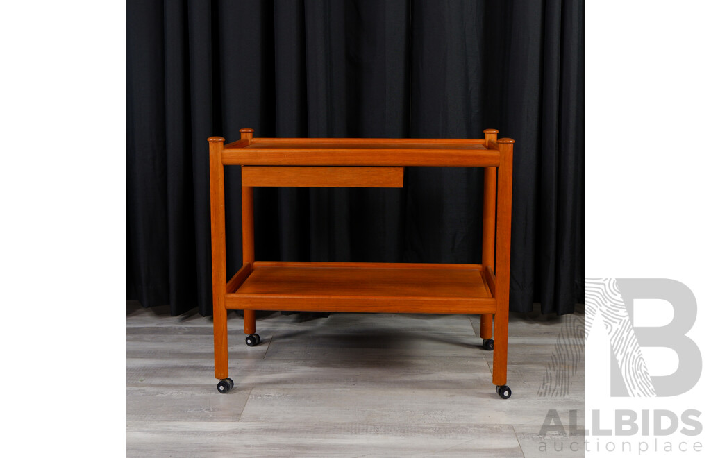 Teak Drinks Trolley by Parker Furniture