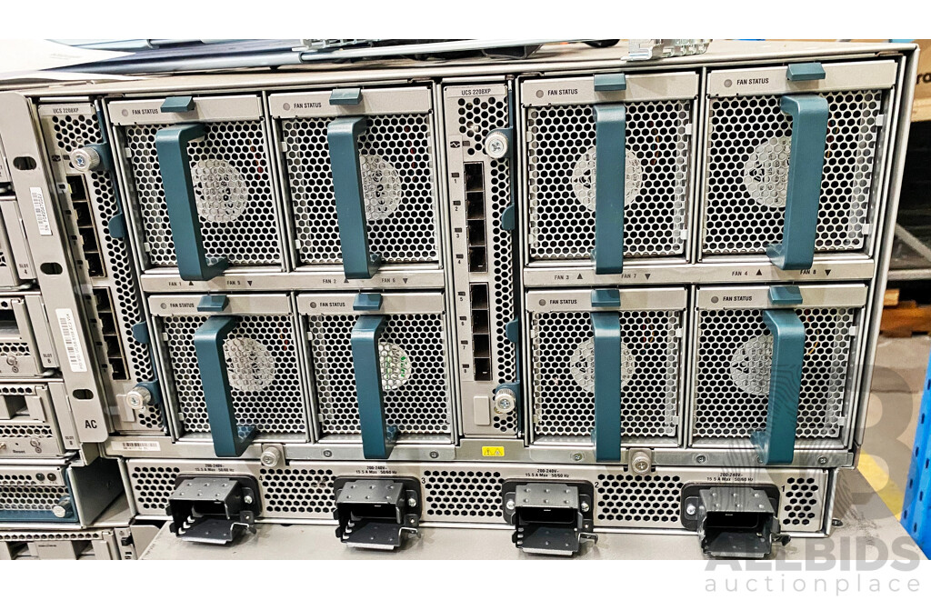 Cisco (UCS 5108) Server Chassis - Lot 1587753 | ALLBIDS