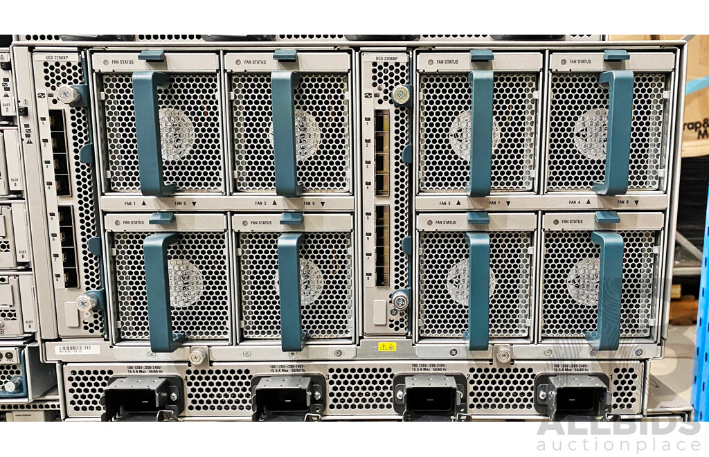 Cisco (UCS 5108) Server Chassis - Lot 1587752 | ALLBIDS
