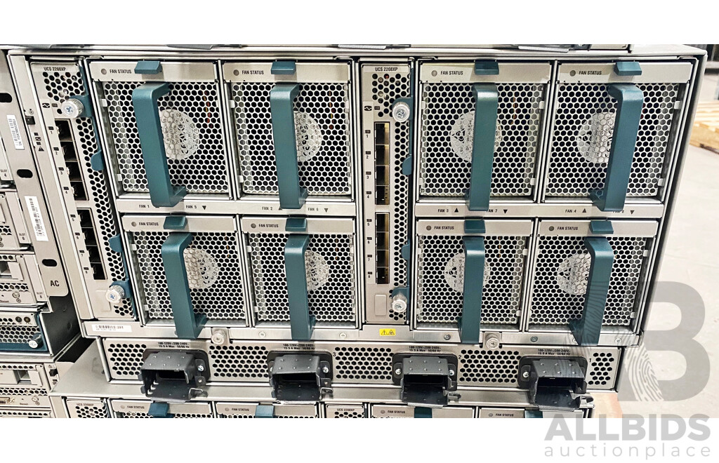 Cisco (UCS 5108) Server Chassis - Lot 1614968 | ALLBIDS