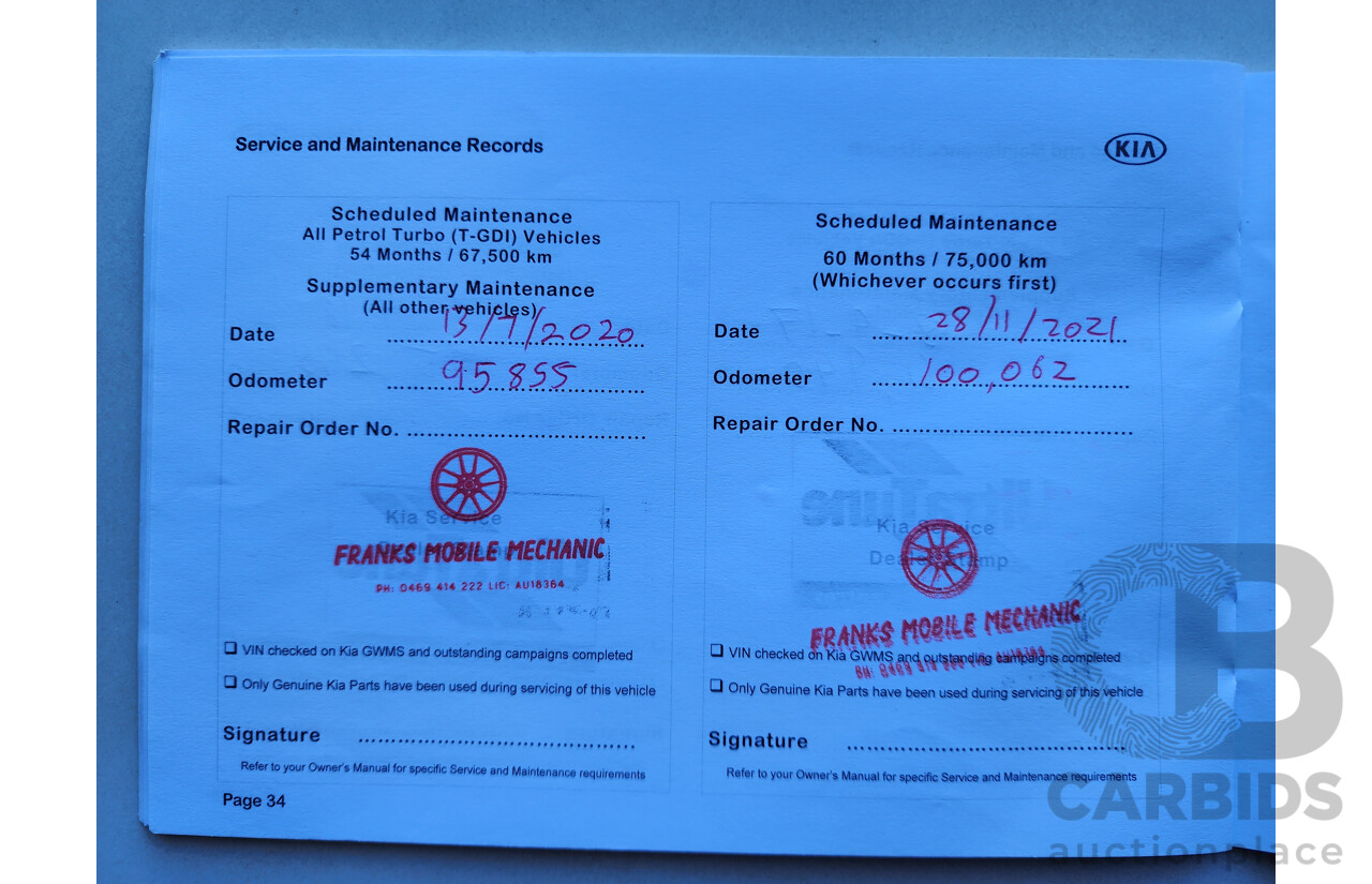 09/2015 Kia Rio S FWD UB MY15 3D Hatchback White 1.4L