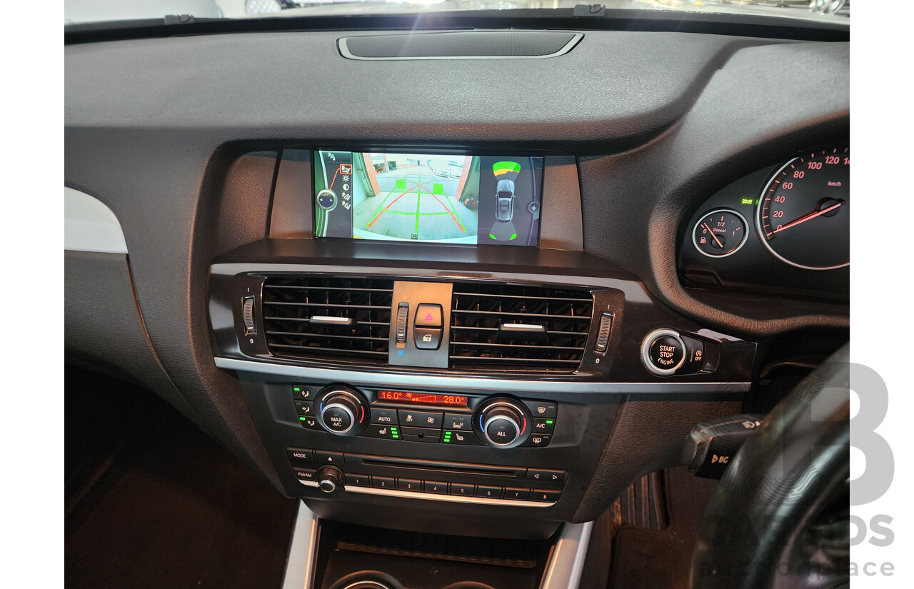 05/2013 Bmw X3 xDRIVE30d 4WD F25 4D Wagon White 3.0L