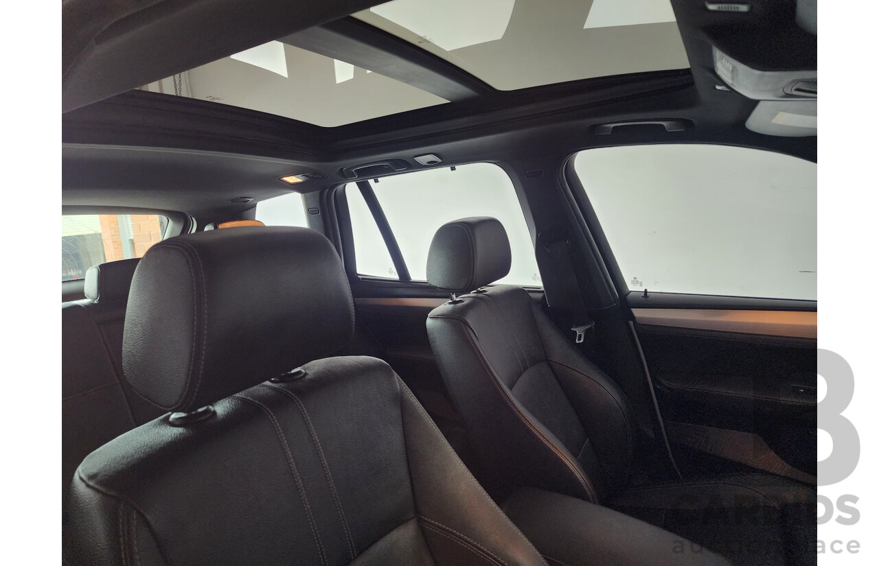 05/2013 Bmw X3 xDRIVE30d 4WD F25 4D Wagon White 3.0L