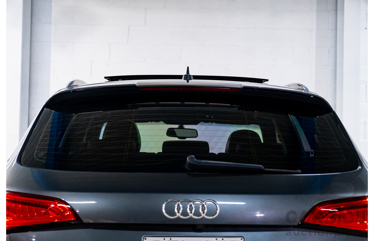 9/2014 Audi SQ5 3.0 TDI Quattro (AWD) 8R MY14 5d Wagon Monsoon Grey Metallic Twin Turbo V6 Diesel 3.0L