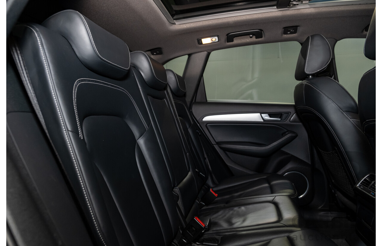 9/2014 Audi SQ5 3.0 TDI Quattro (AWD) 8R MY14 5d Wagon Monsoon Grey Metallic Twin Turbo V6 Diesel 3.0L