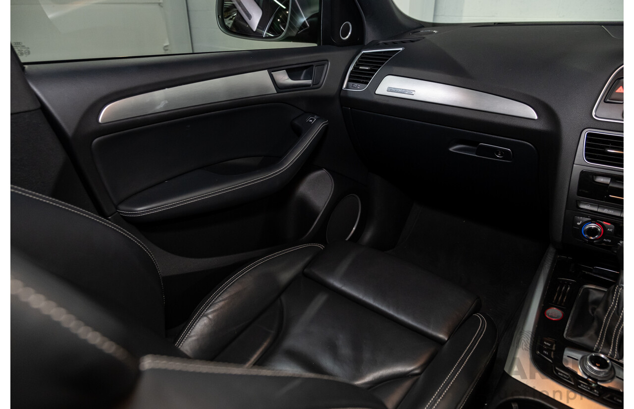 9/2014 Audi SQ5 3.0 TDI Quattro (AWD) 8R MY14 5d Wagon Monsoon Grey Metallic Twin Turbo V6 Diesel 3.0L