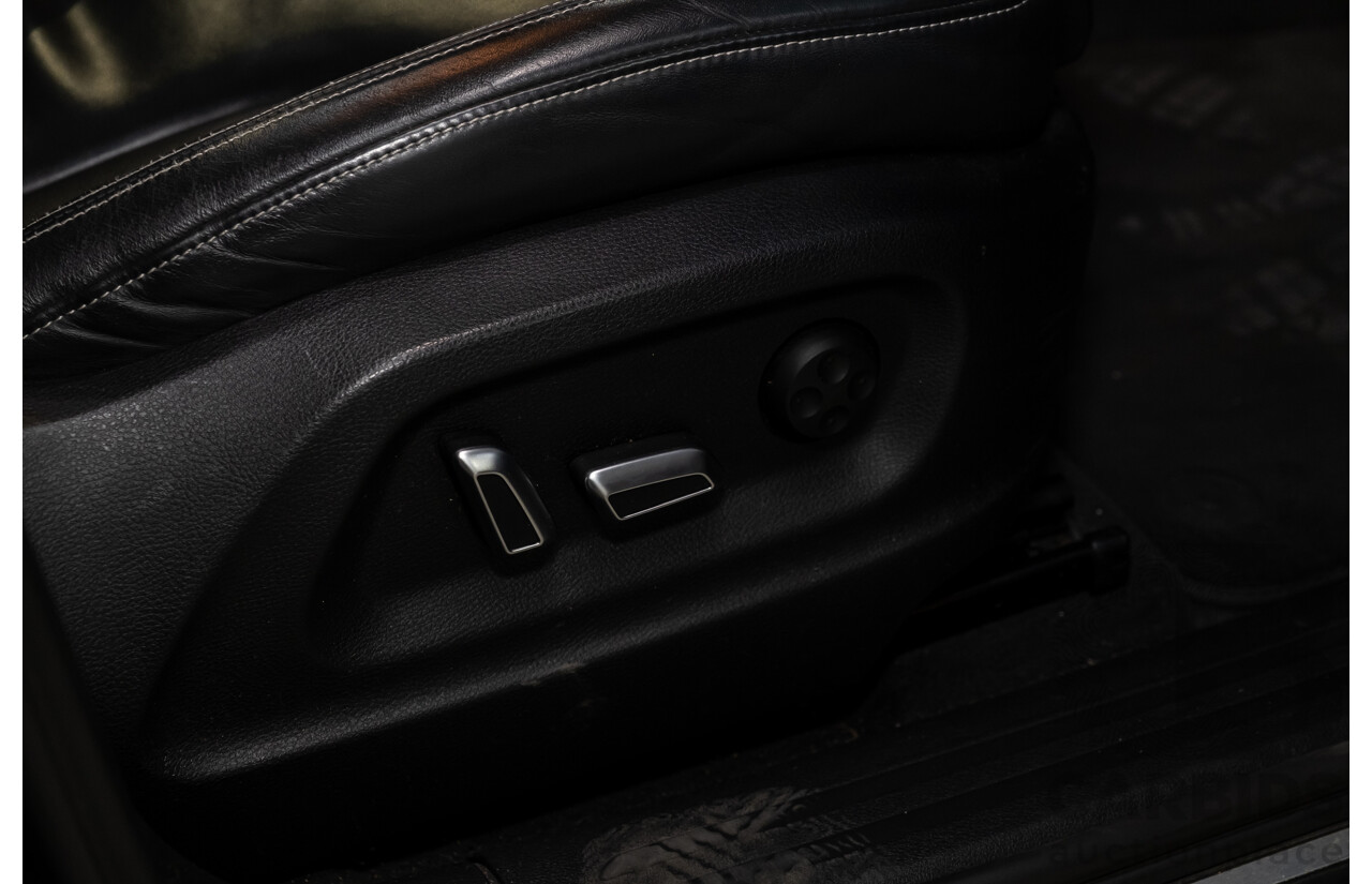 9/2014 Audi SQ5 3.0 TDI Quattro (AWD) 8R MY14 5d Wagon Monsoon Grey Metallic Twin Turbo V6 Diesel 3.0L