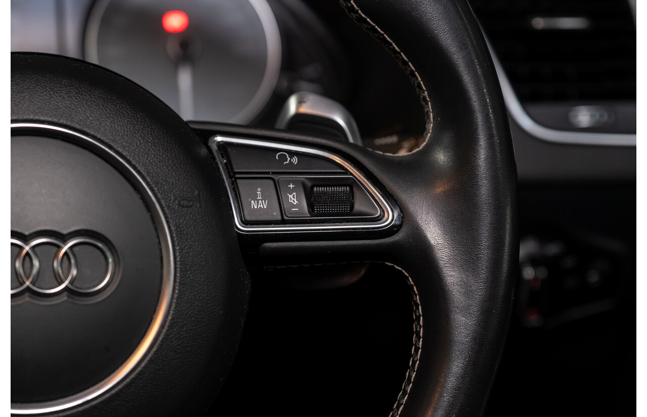 9/2014 Audi SQ5 3.0 TDI Quattro (AWD) 8R MY14 5d Wagon Monsoon Grey Metallic Twin Turbo V6 Diesel 3.0L