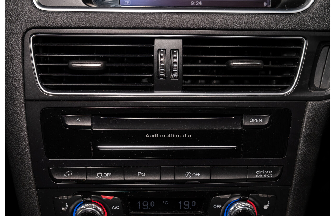 9/2014 Audi SQ5 3.0 TDI Quattro (AWD) 8R MY14 5d Wagon Monsoon Grey Metallic Twin Turbo V6 Diesel 3.0L