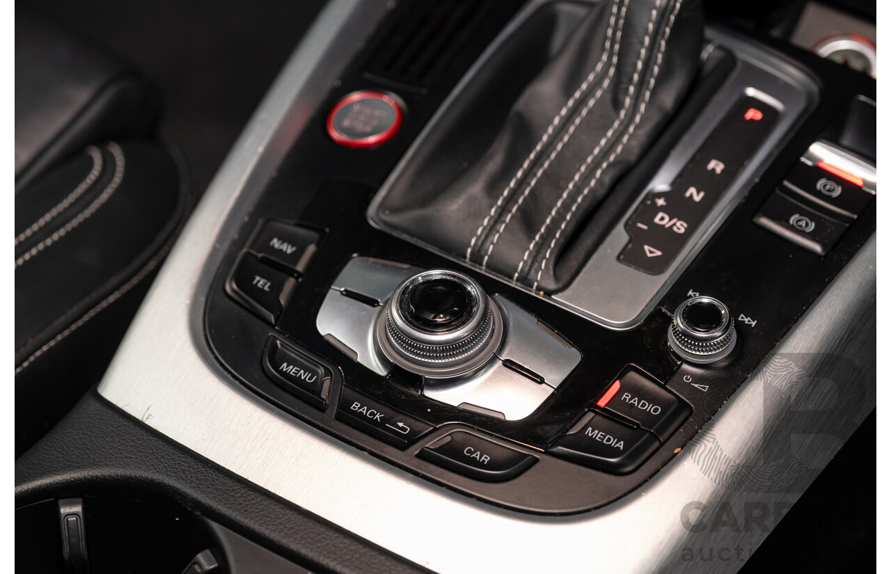 9/2014 Audi SQ5 3.0 TDI Quattro (AWD) 8R MY14 5d Wagon Monsoon Grey Metallic Twin Turbo V6 Diesel 3.0L