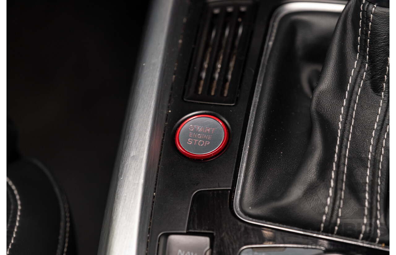 9/2014 Audi SQ5 3.0 TDI Quattro (AWD) 8R MY14 5d Wagon Monsoon Grey Metallic Twin Turbo V6 Diesel 3.0L