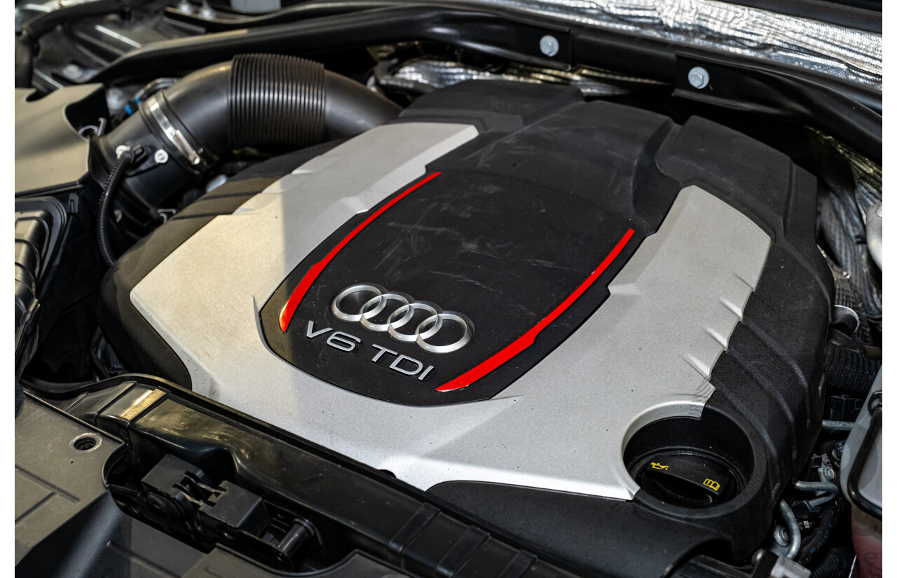 9/2014 Audi SQ5 3.0 TDI Quattro (AWD) 8R MY14 5d Wagon Monsoon Grey Metallic Twin Turbo V6 Diesel 3.0L