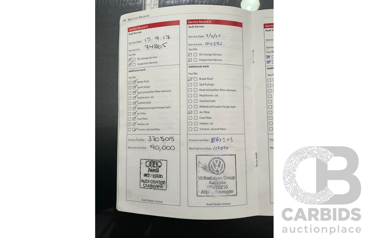 9/2014 Audi SQ5 3.0 TDI Quattro (AWD) 8R MY14 5d Wagon Monsoon Grey Metallic Twin Turbo V6 Diesel 3.0L