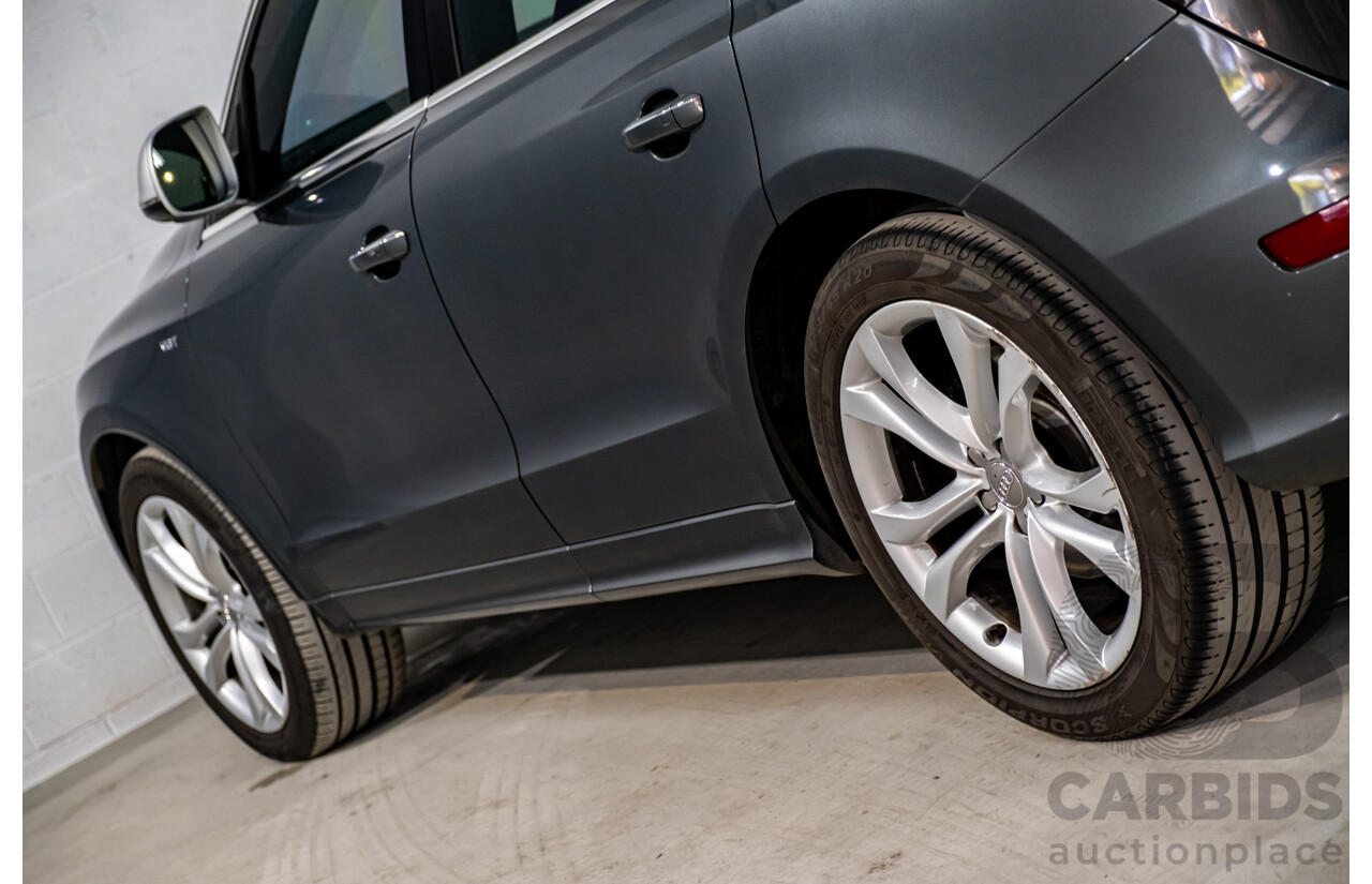 9/2014 Audi SQ5 3.0 TDI Quattro (AWD) 8R MY14 5d Wagon Monsoon Grey Metallic Twin Turbo V6 Diesel 3.0L