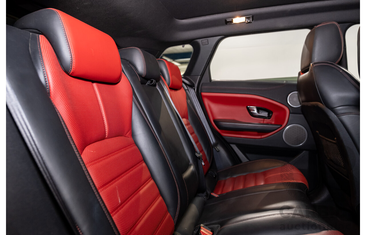 01/2016 Land Rover Range Rover Evoque TD4 180 HSE Dynamic (AWD) LV MY16 4d Wagon Firenze Red Metallic Turbo Diesel 2.0L