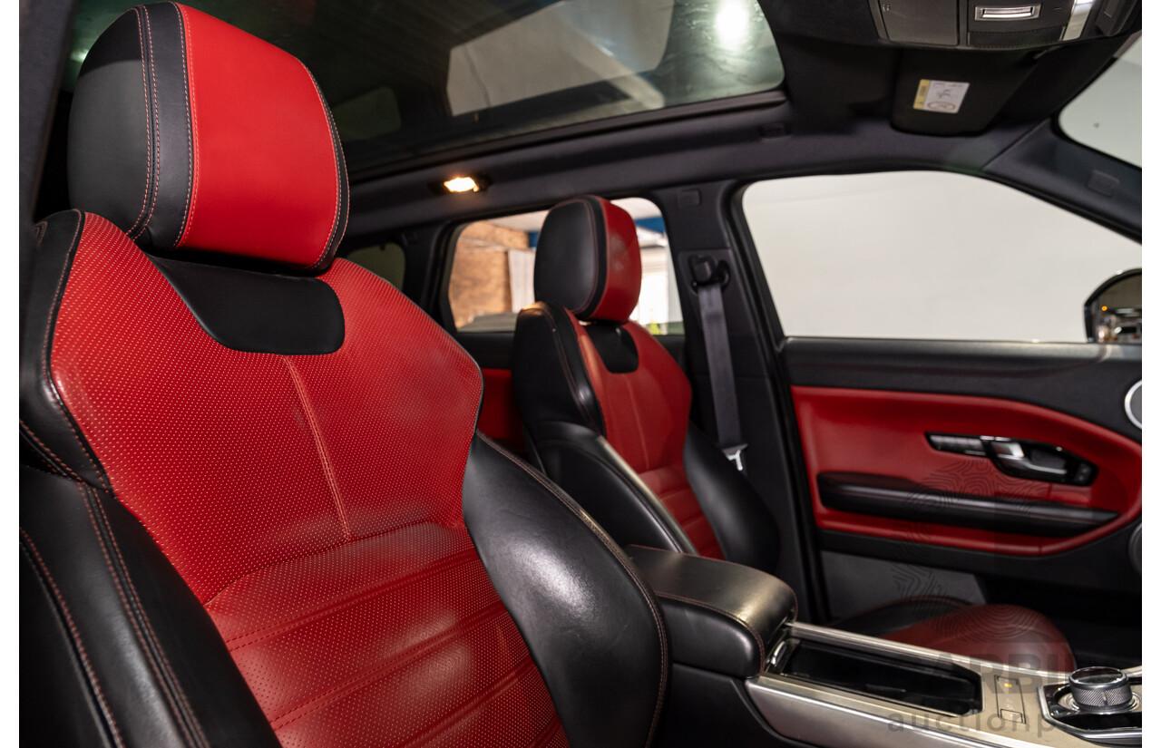 01/2016 Land Rover Range Rover Evoque TD4 180 HSE Dynamic (AWD) LV MY16 4d Wagon Firenze Red Metallic Turbo Diesel 2.0L