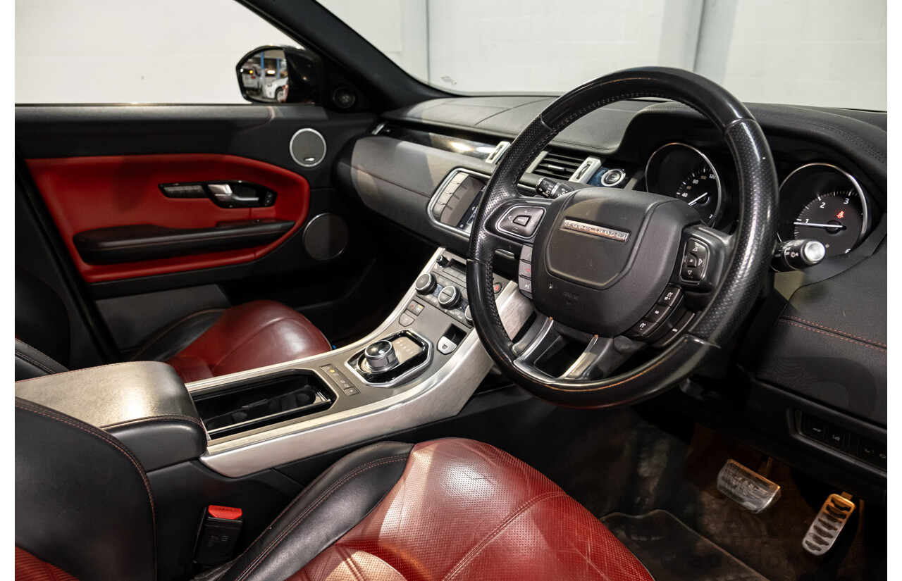 01/2016 Land Rover Range Rover Evoque TD4 180 HSE Dynamic (AWD) LV MY16 4d Wagon Firenze Red Metallic Turbo Diesel 2.0L