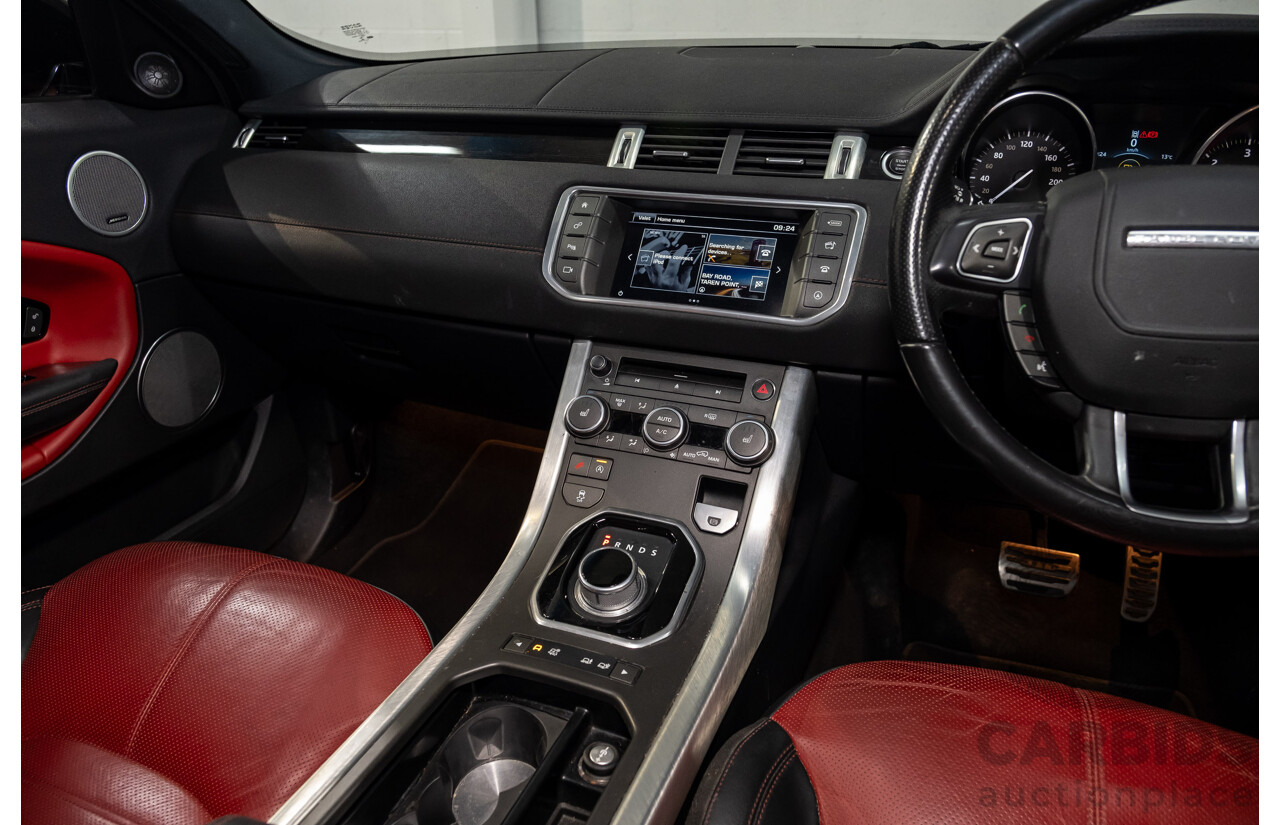 01/2016 Land Rover Range Rover Evoque TD4 180 HSE Dynamic (AWD) LV MY16 4d Wagon Firenze Red Metallic Turbo Diesel 2.0L