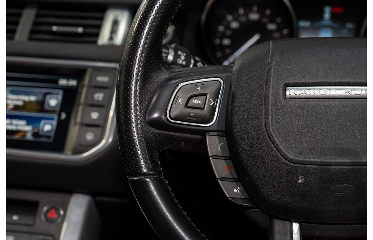 01/2016 Land Rover Range Rover Evoque TD4 180 HSE Dynamic (AWD) LV MY16 4d Wagon Firenze Red Metallic Turbo Diesel 2.0L