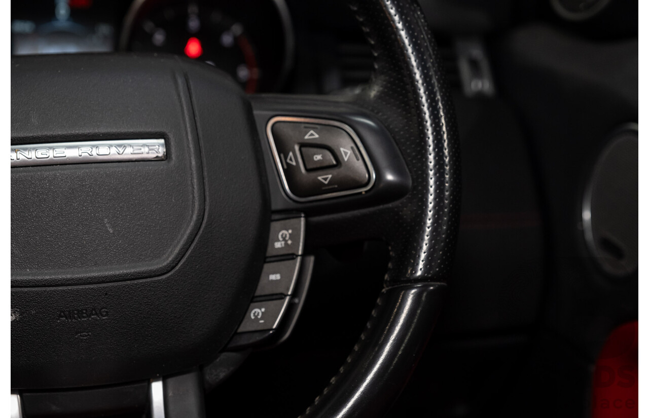 01/2016 Land Rover Range Rover Evoque TD4 180 HSE Dynamic (AWD) LV MY16 4d Wagon Firenze Red Metallic Turbo Diesel 2.0L