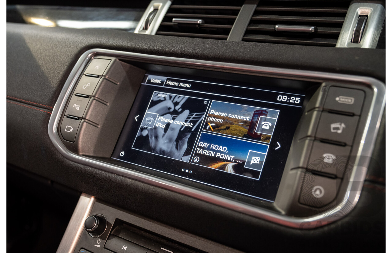 01/2016 Land Rover Range Rover Evoque TD4 180 HSE Dynamic (AWD) LV MY16 4d Wagon Firenze Red Metallic Turbo Diesel 2.0L