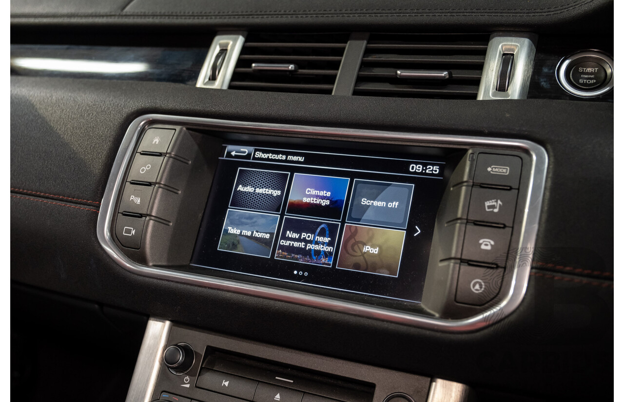 01/2016 Land Rover Range Rover Evoque TD4 180 HSE Dynamic (AWD) LV MY16 4d Wagon Firenze Red Metallic Turbo Diesel 2.0L