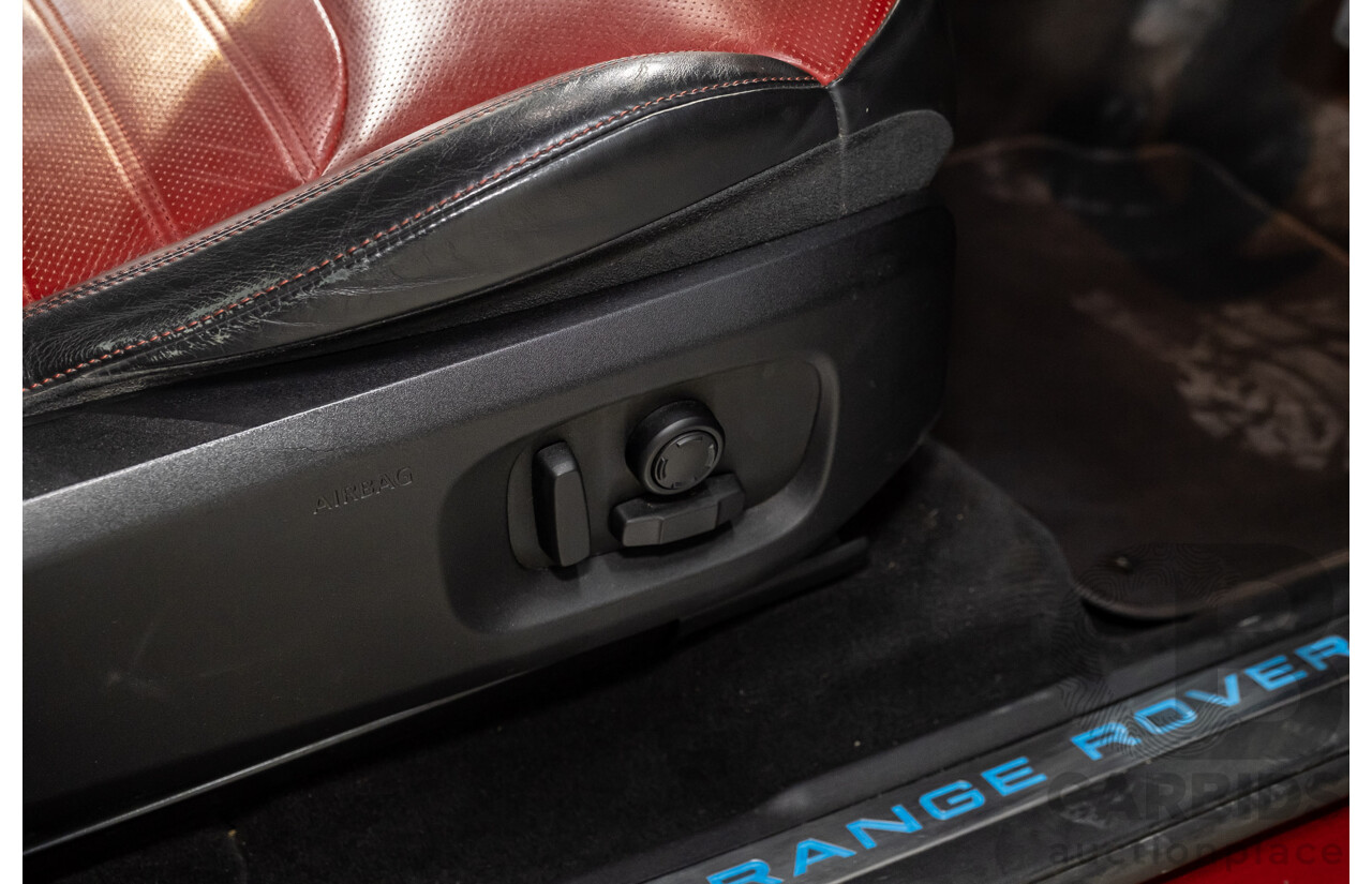 01/2016 Land Rover Range Rover Evoque TD4 180 HSE Dynamic (AWD) LV MY16 4d Wagon Firenze Red Metallic Turbo Diesel 2.0L
