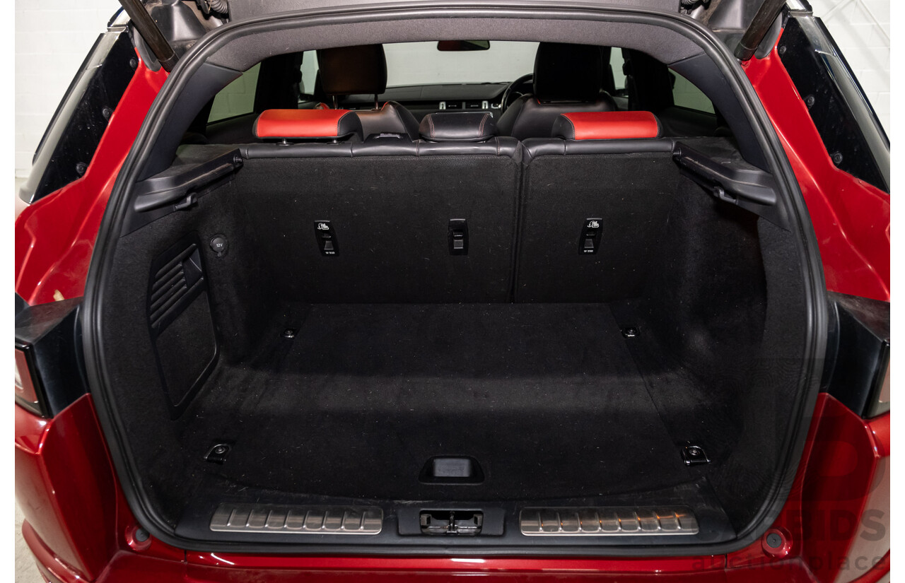 01/2016 Land Rover Range Rover Evoque TD4 180 HSE Dynamic (AWD) LV MY16 4d Wagon Firenze Red Metallic Turbo Diesel 2.0L