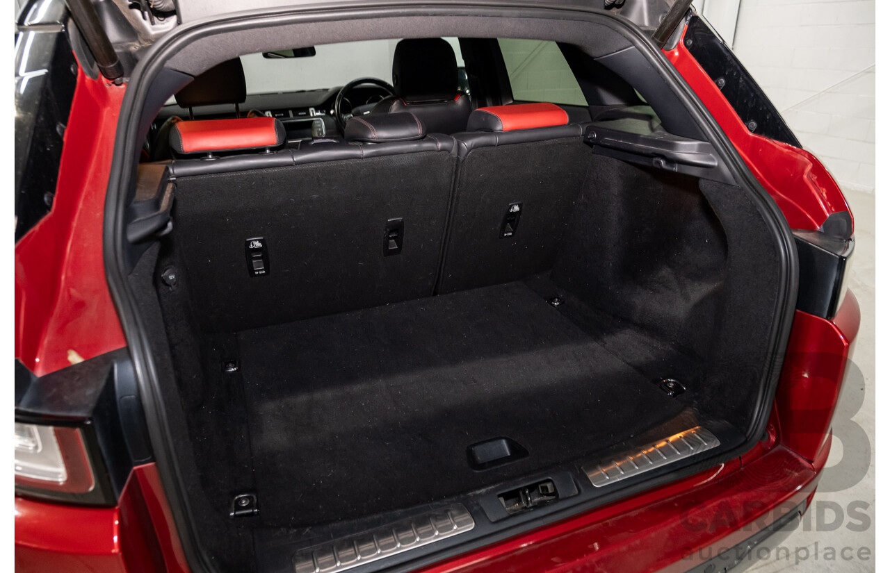 01/2016 Land Rover Range Rover Evoque TD4 180 HSE Dynamic (AWD) LV MY16 4d Wagon Firenze Red Metallic Turbo Diesel 2.0L