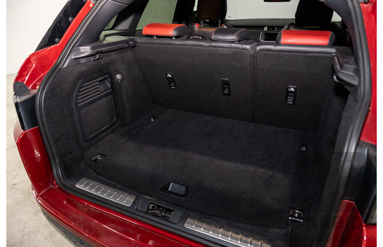 01/2016 Land Rover Range Rover Evoque TD4 180 HSE Dynamic (AWD) LV MY16 4d Wagon Firenze Red Metallic Turbo Diesel 2.0L