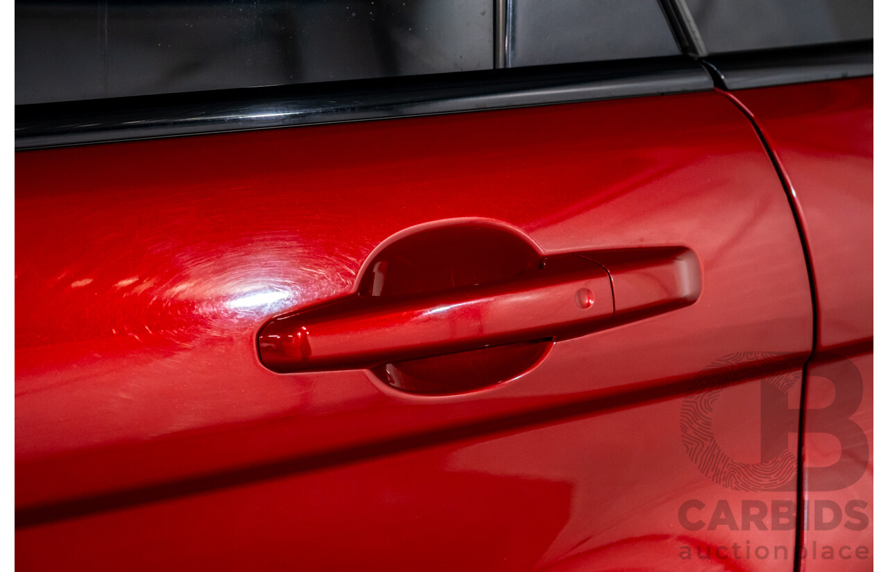 01/2016 Land Rover Range Rover Evoque TD4 180 HSE Dynamic (AWD) LV MY16 4d Wagon Firenze Red Metallic Turbo Diesel 2.0L