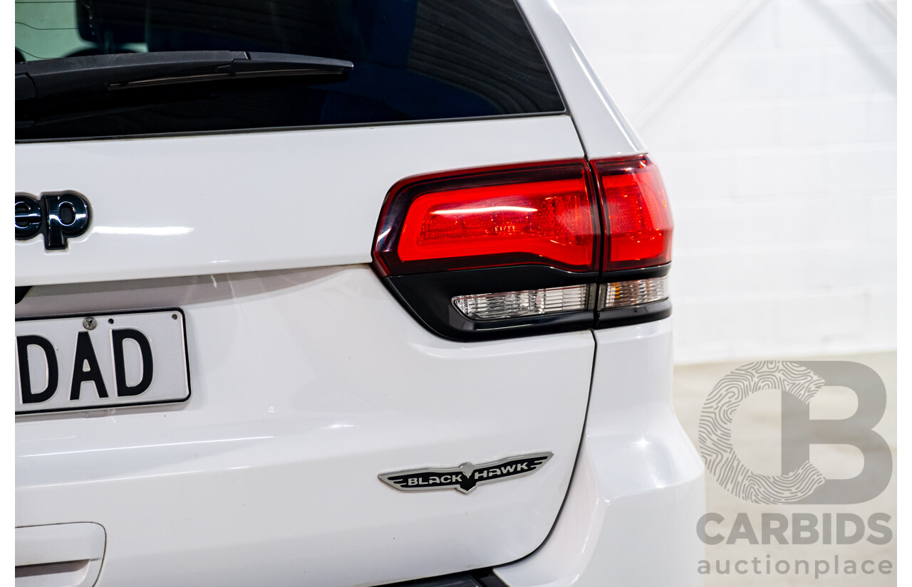 12/2015 Jeep Grand Cherokee Blackhawk (4x4) WK MY15 4d Wagon Bright White Turbo Diesel V6 3.0L